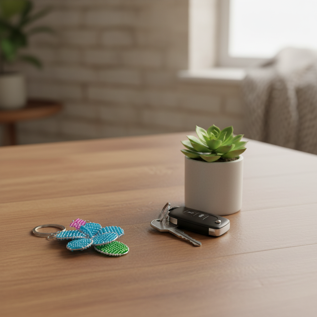 75HIBKS2 Lifestyle 2 - Keys on Table