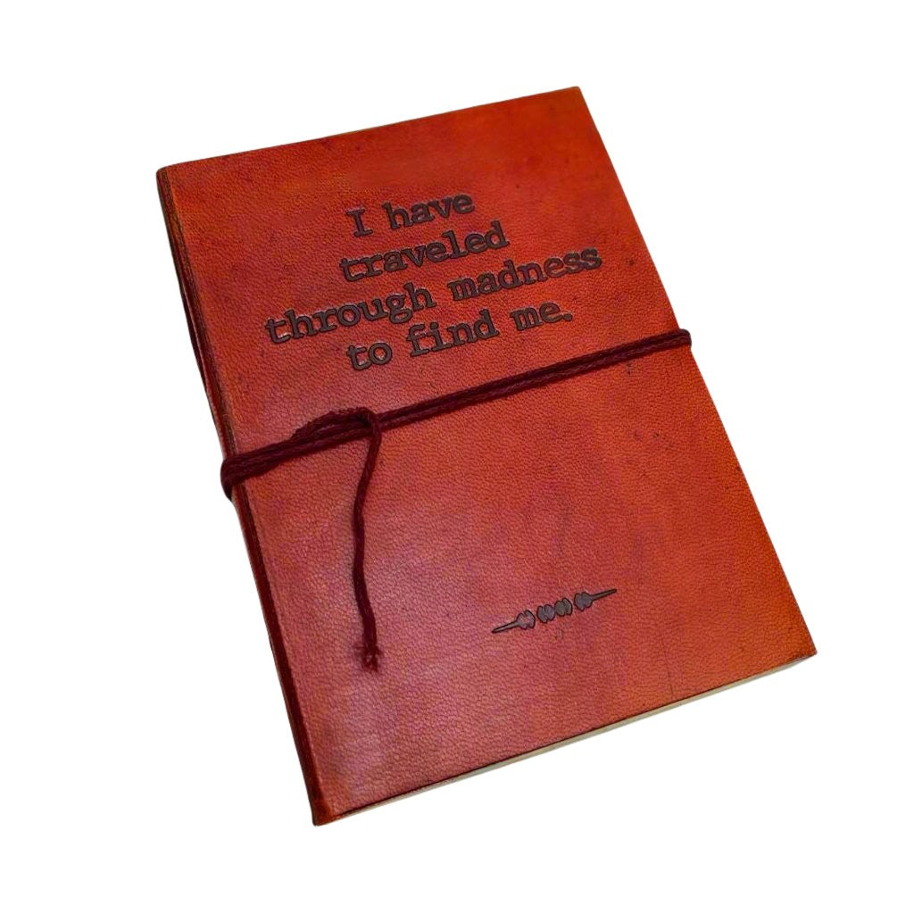 Handcrafted journal bleed-resistant and fountain pen-friendly – beautiful gift for writers, painters, and mindful creatives