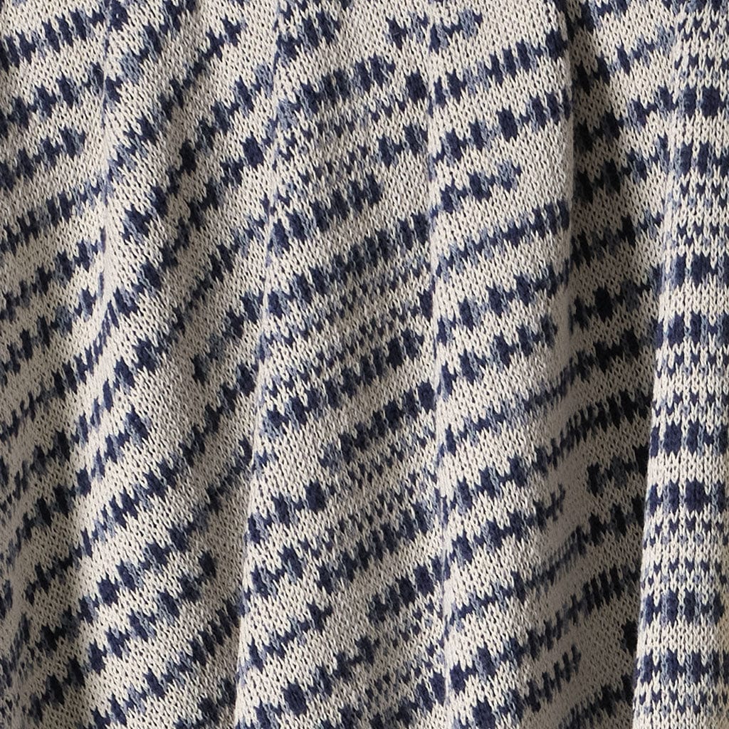 In2Green Eco Throw Cotton Sustainable Knit Striped Throw Blanket - Sand Stone 601570193323 BL01CSS1