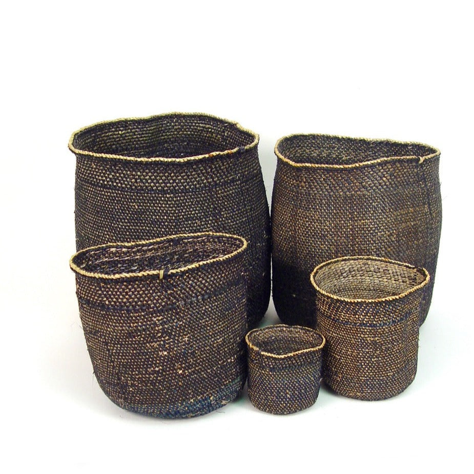 Light Black Iringa Baskets