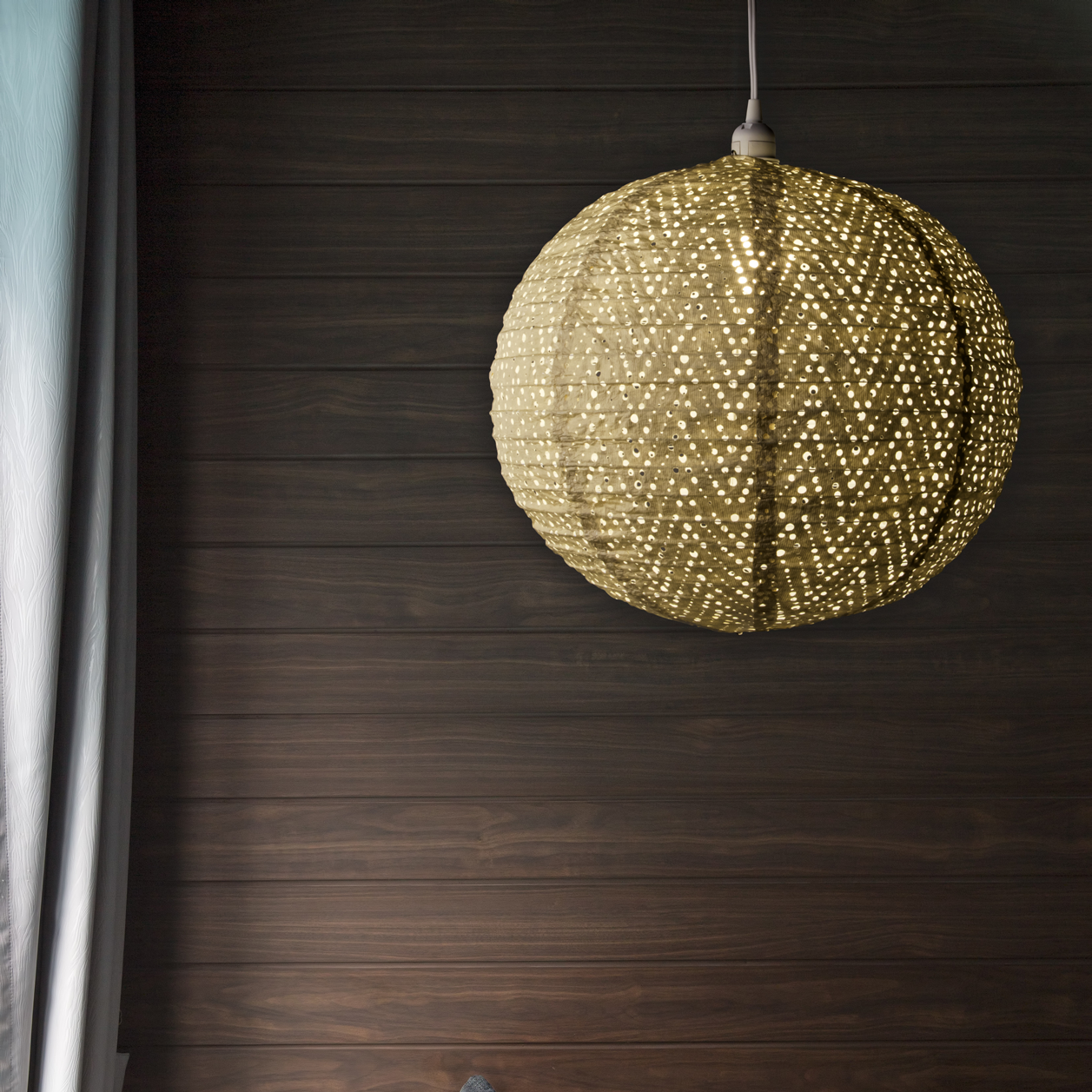 Soji Stella Nova Indoor Outdoor Tyvek Pendant Lamp