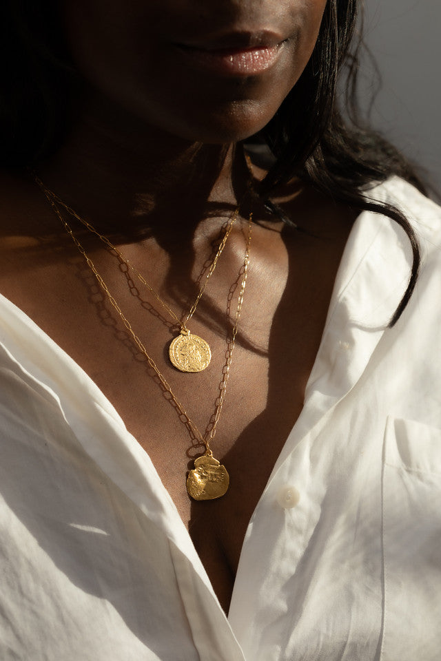 Ex8 Esoteriques Long Coin Necklace 3