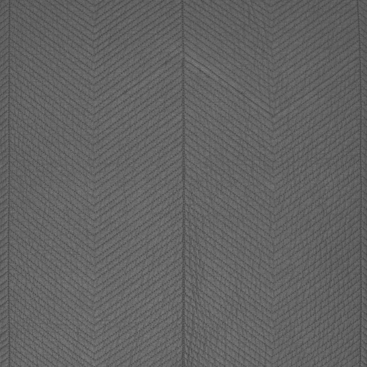 CL-263-11096_7|Dark grey chevron quilted coverlet for a cozy bed. Stylish, soft, and durable bedding for modern bedrooms.