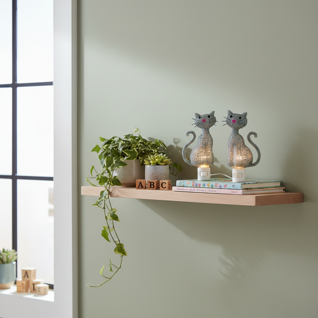38CATNL1 Lifestyle 2 - Nursery Shelf