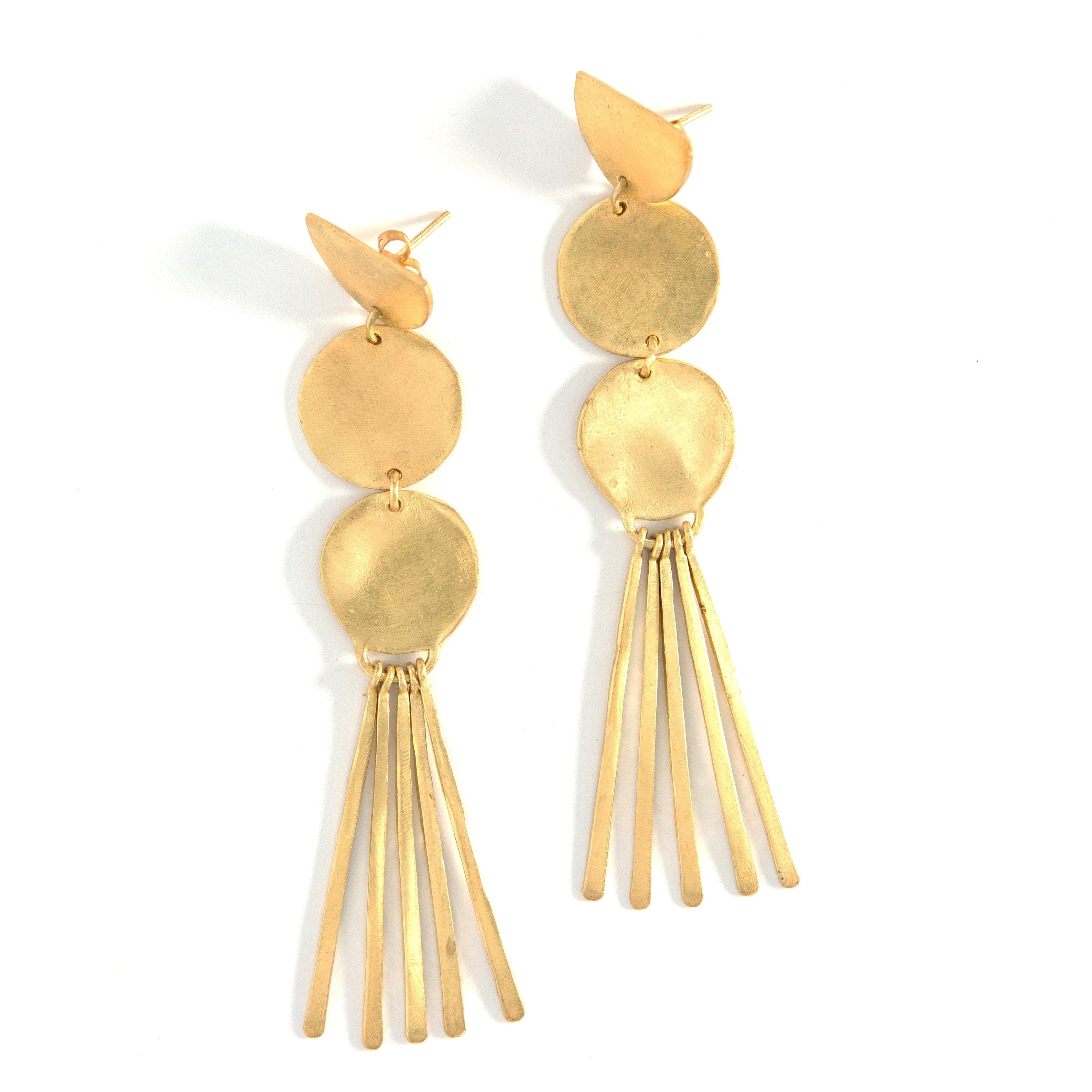 Sticks and Stones Dangle Earrings