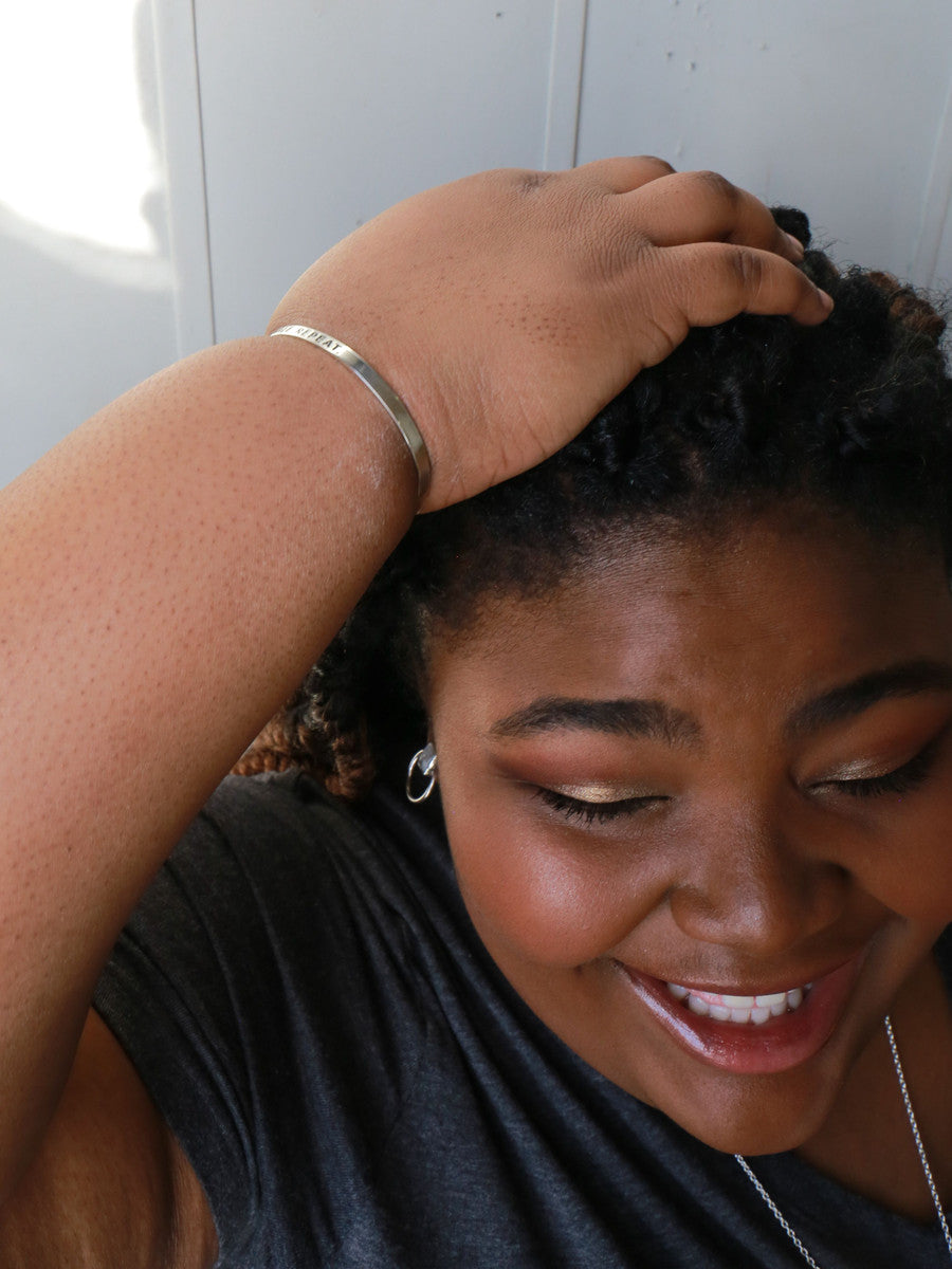 reminder to breathe cuff | Fair Antia