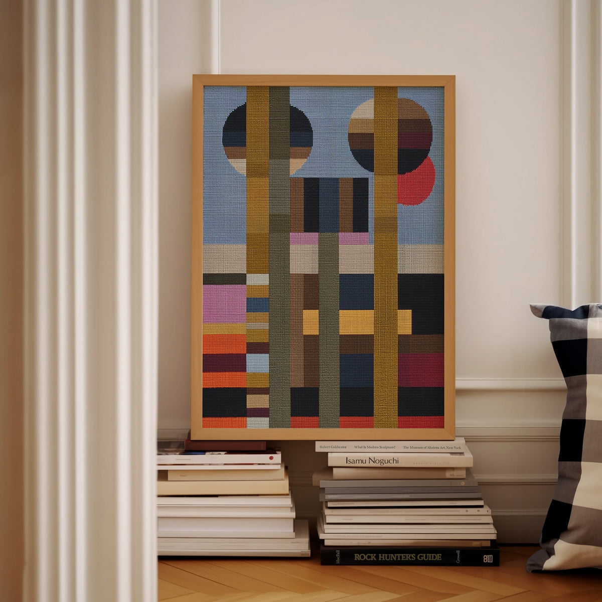 Woven Perspectives No. 13 — Geometric Abstract Art Print