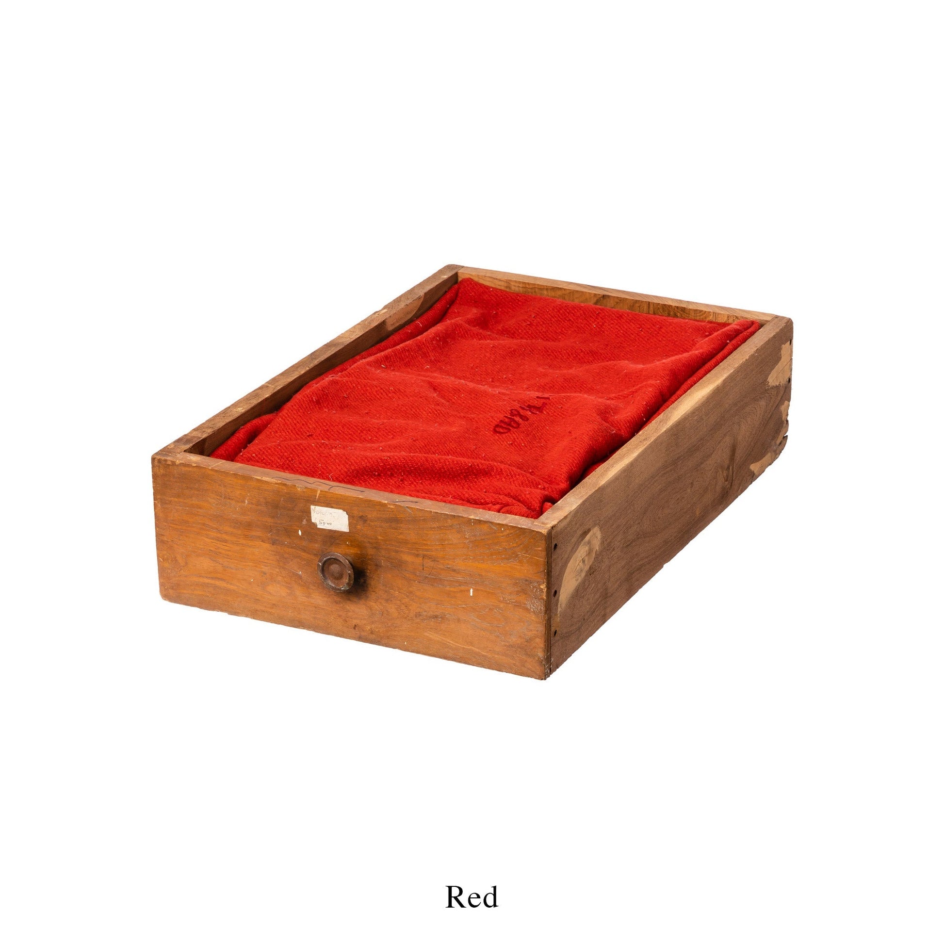 Vintage Drawer Pet Bed Red Design By Puebco 3