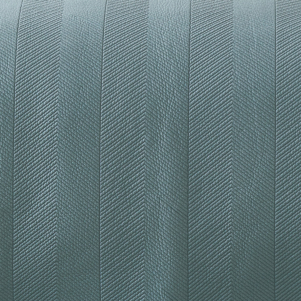 CL-261-11096_7|Stylish teal blue-green chevron quilted coverlet, perfect for a modern bedroom. Adds a touch of luxury.