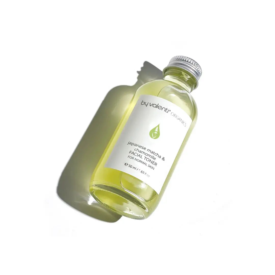 Japanese Matcha & Chamomile Facial Toner for Normal Skin By Valenti Organics Natural Skin Care