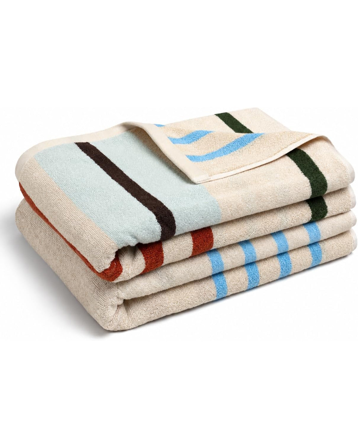 Everlayer Plush  Cotton Reversible Towel - Janus Composition