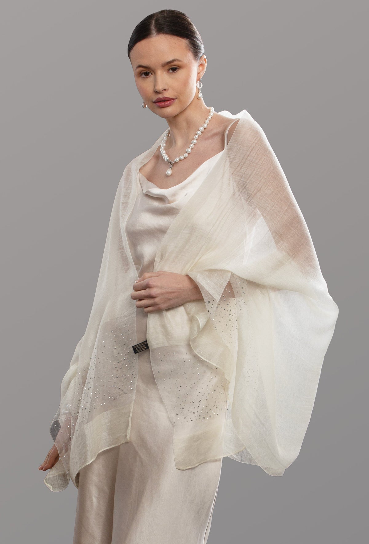 Star Gazer Scarf - Ivory