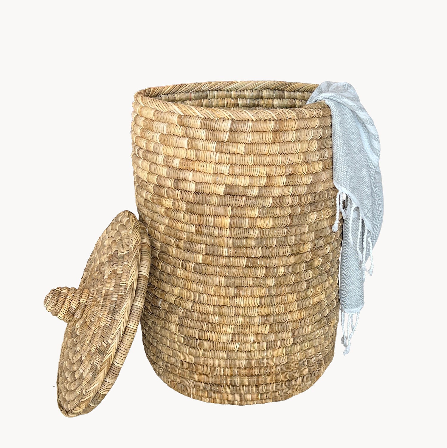 Palm Laundry/Storage Hamper with Lid