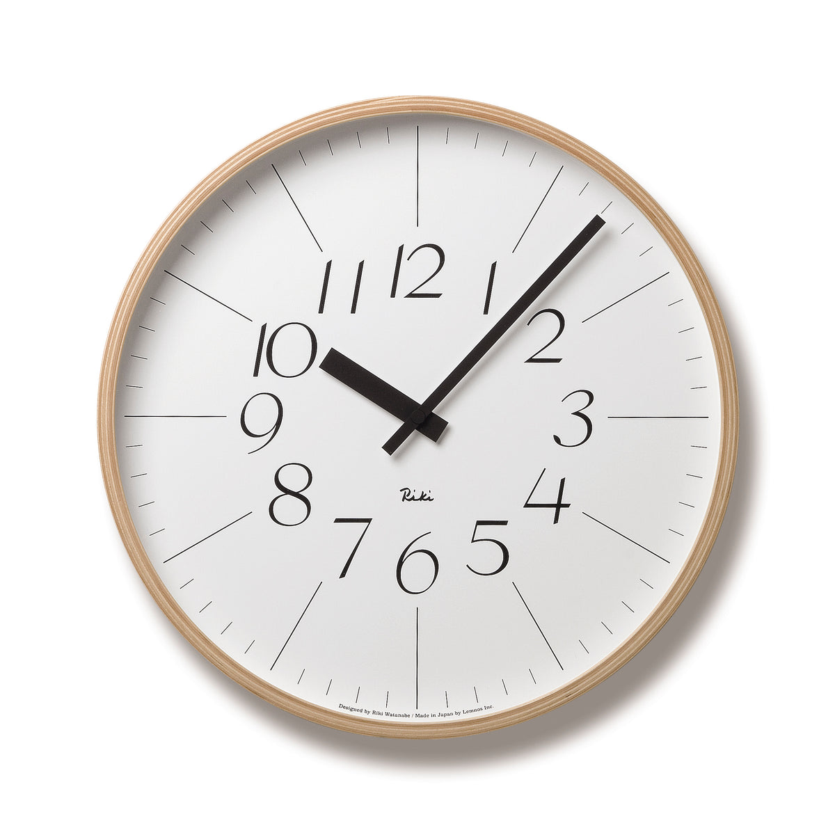 Lemnos Riki Lightness Optima Clock