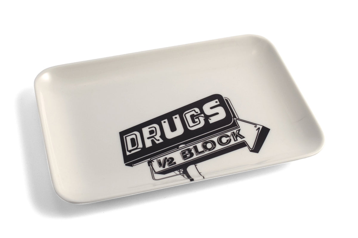 Vintage Road Sign Trays ~ Drug Store ~-Dining and Entertaining-Bob's Your Uncle-Prince of Scots