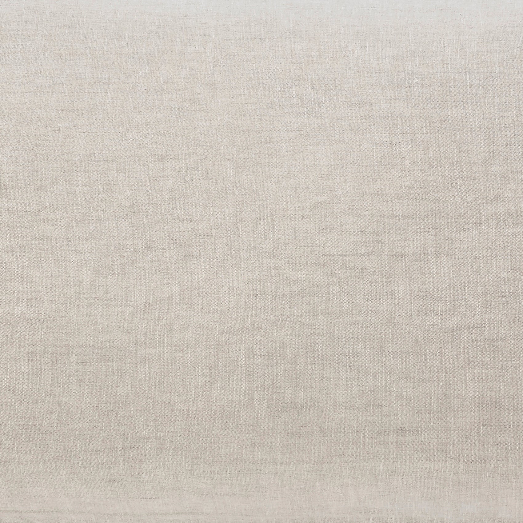 AKP-515-2040_5|Close-up of natural beige 100% Linen sheets fabric, showcasing its breathable, rustic texture. Eco-friendly bed linen.