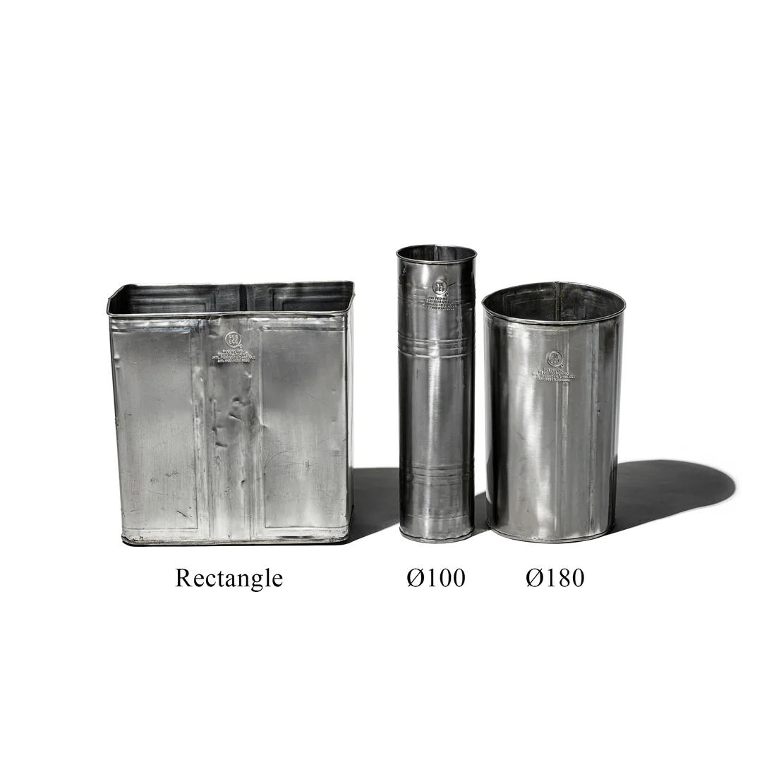 Recycle Steel Trashcan 8