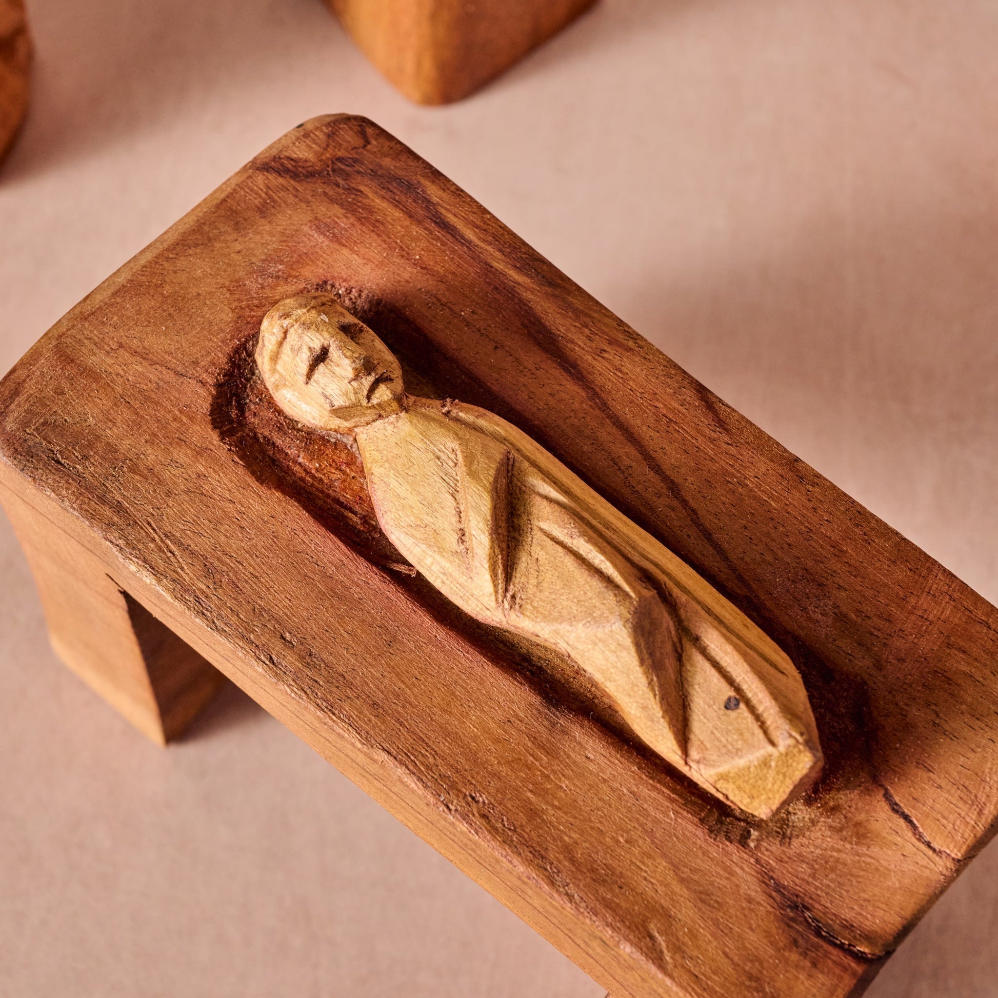 Rahisi Neem Wood Nativity - Ten Thousand Villages