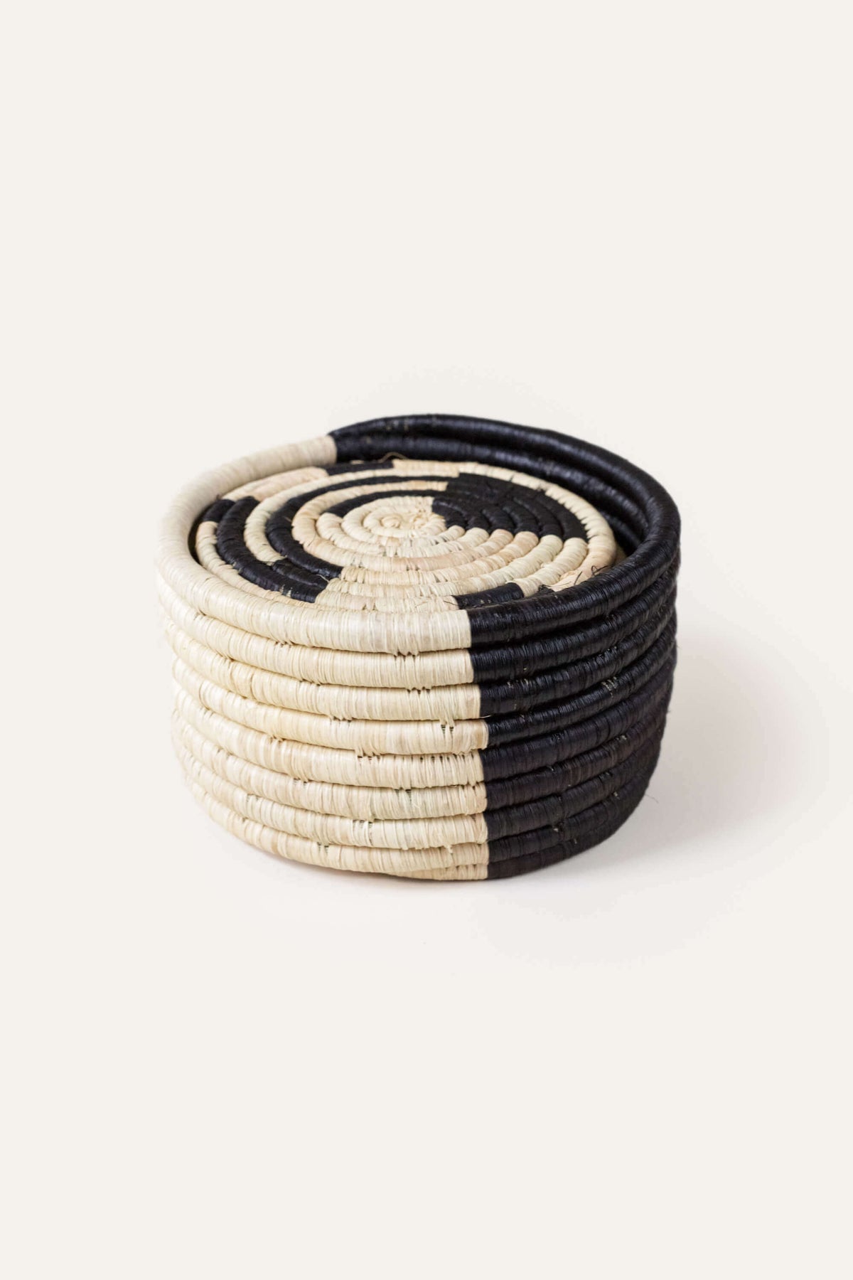 Split Mini Basket Set of 8 Coasters