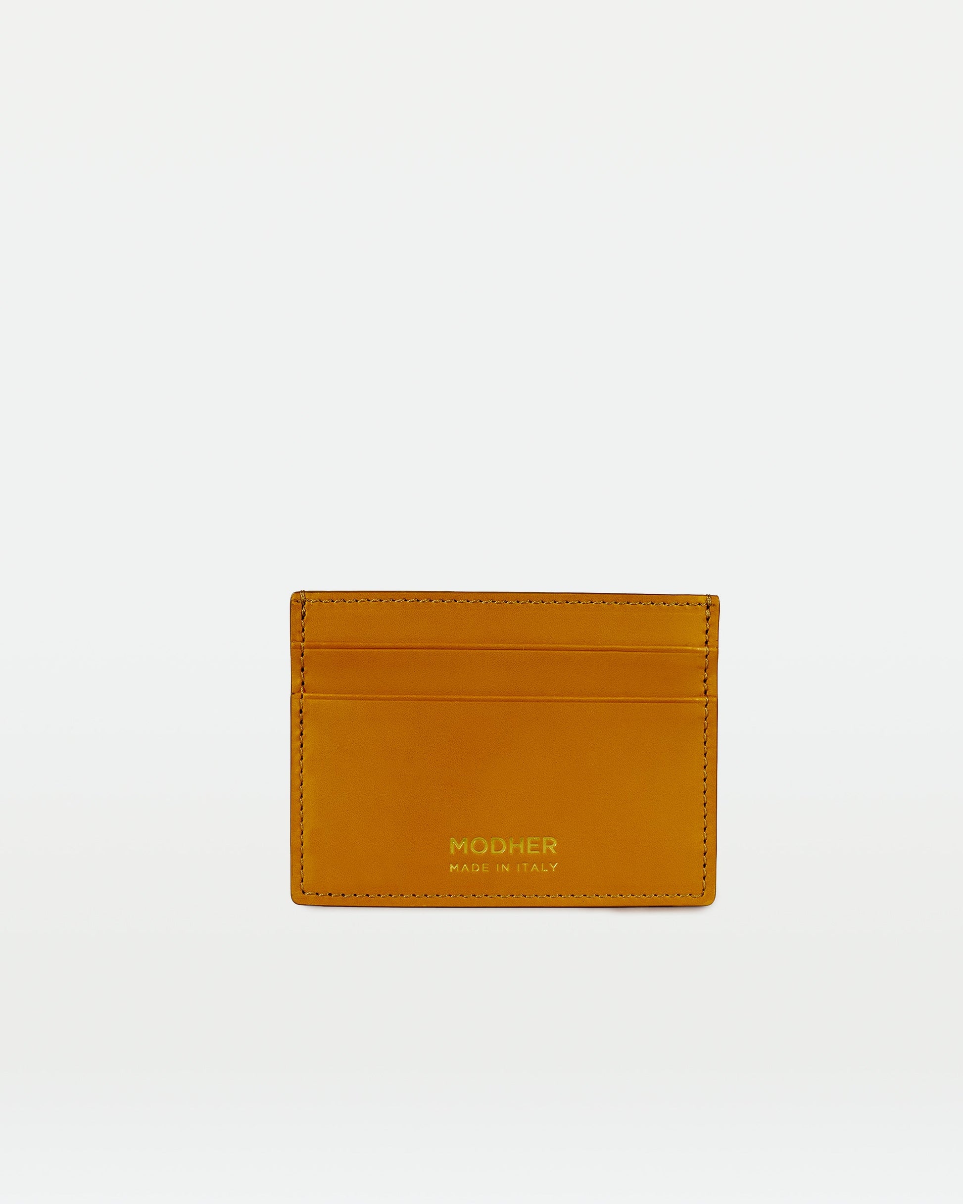MODHER Leather Credit Card Slip#color_naturale