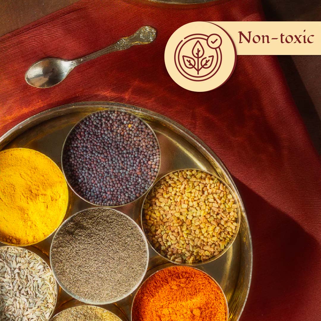 Non - Toxic Brass Masala Daani 