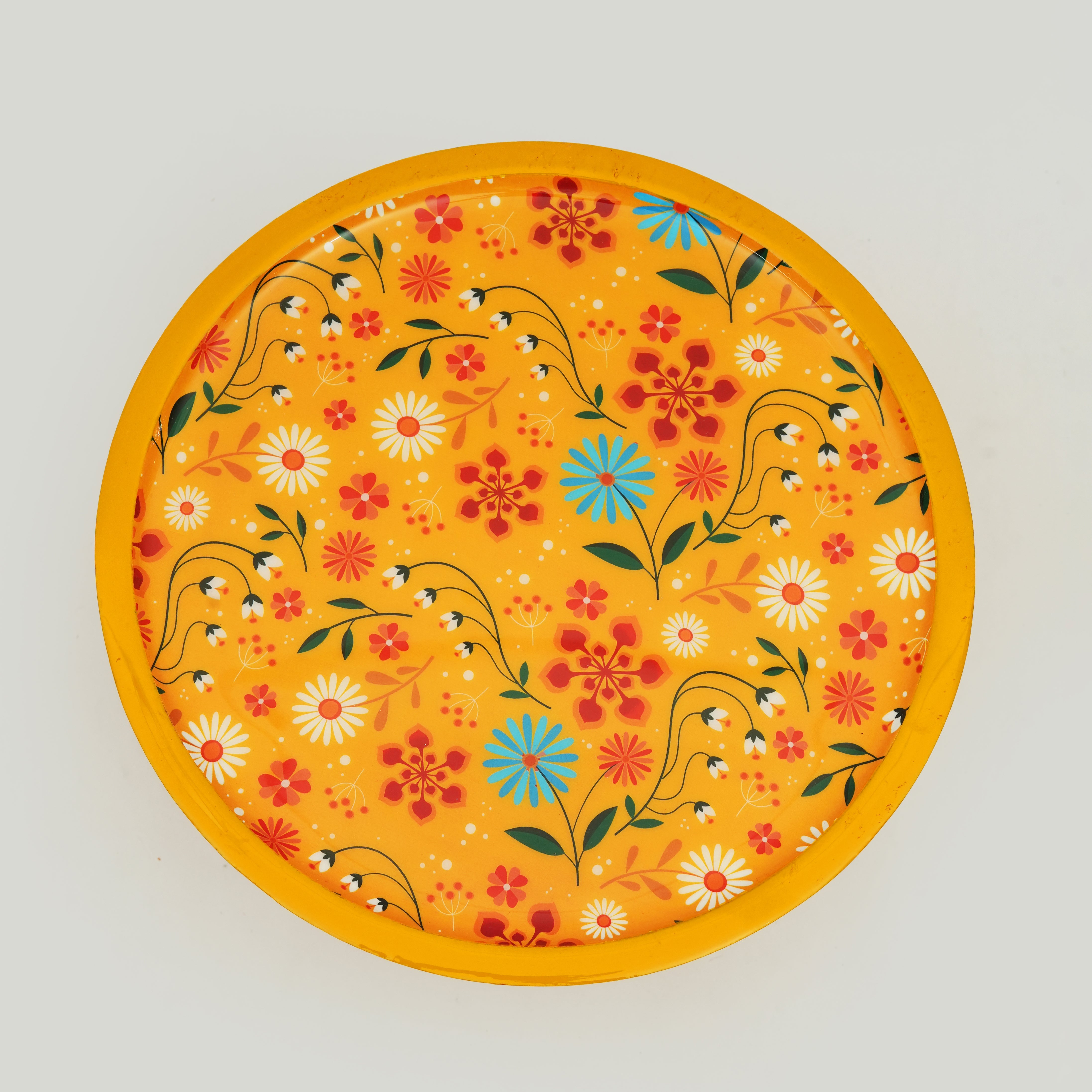 Sunburst Bloom Inlay Cake Stand - Thumbnail 3