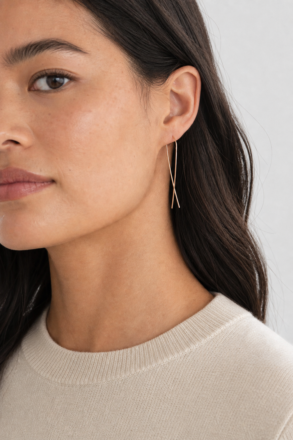 Telluride Long Threader Earrings | Gold Fill