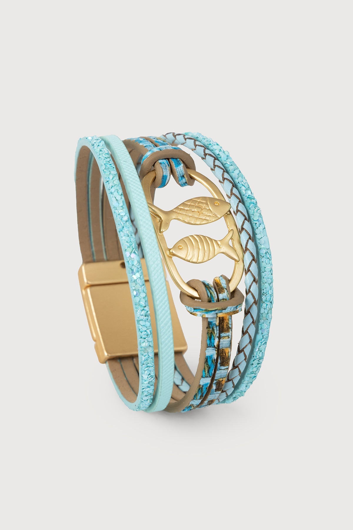 Coastal Multi Strand Bracelet - Turquoise