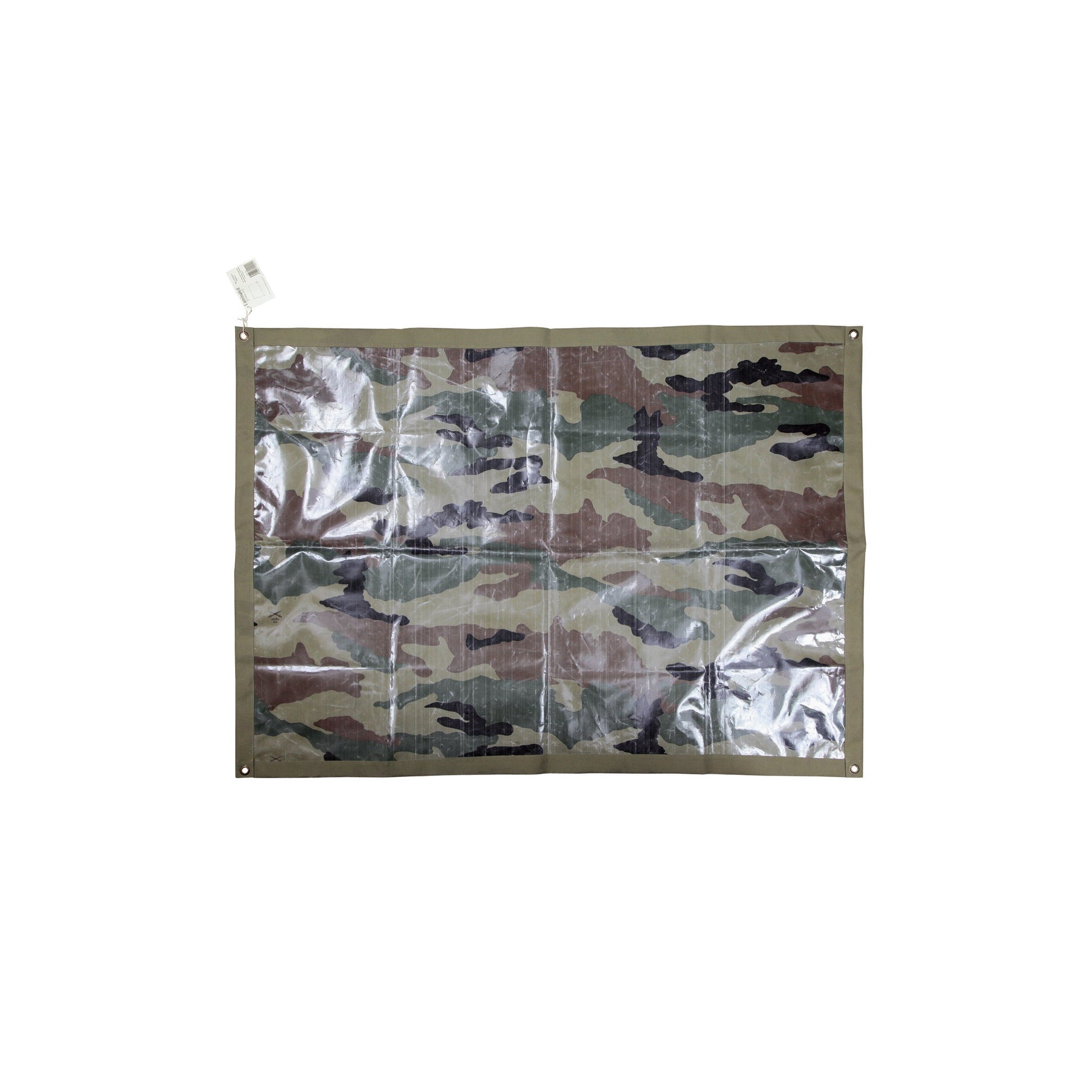 Laminated Fabric Mat Small Olive Design By Puebco 4