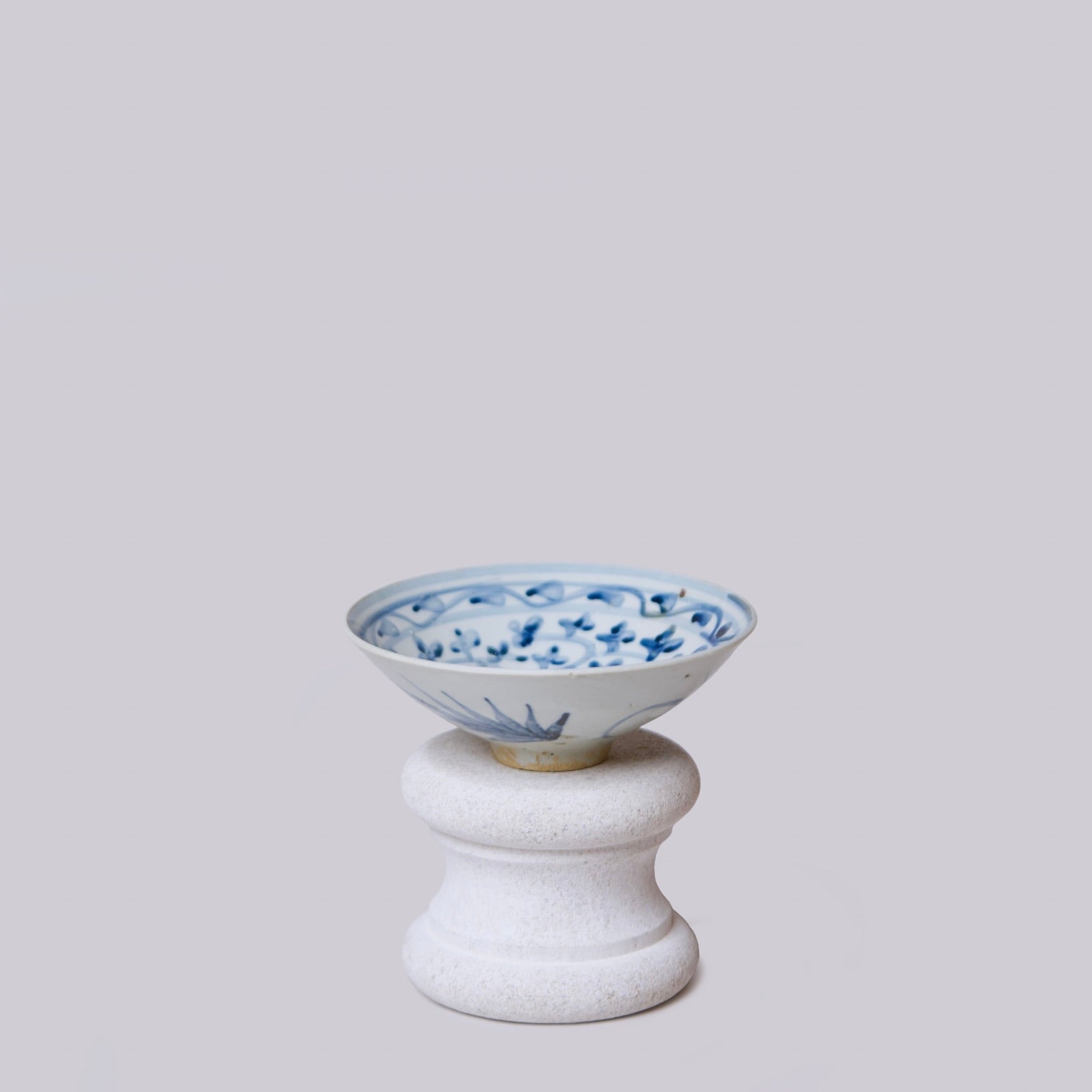 Small Porcelain Character Conical Bowl - Thumbnail 3