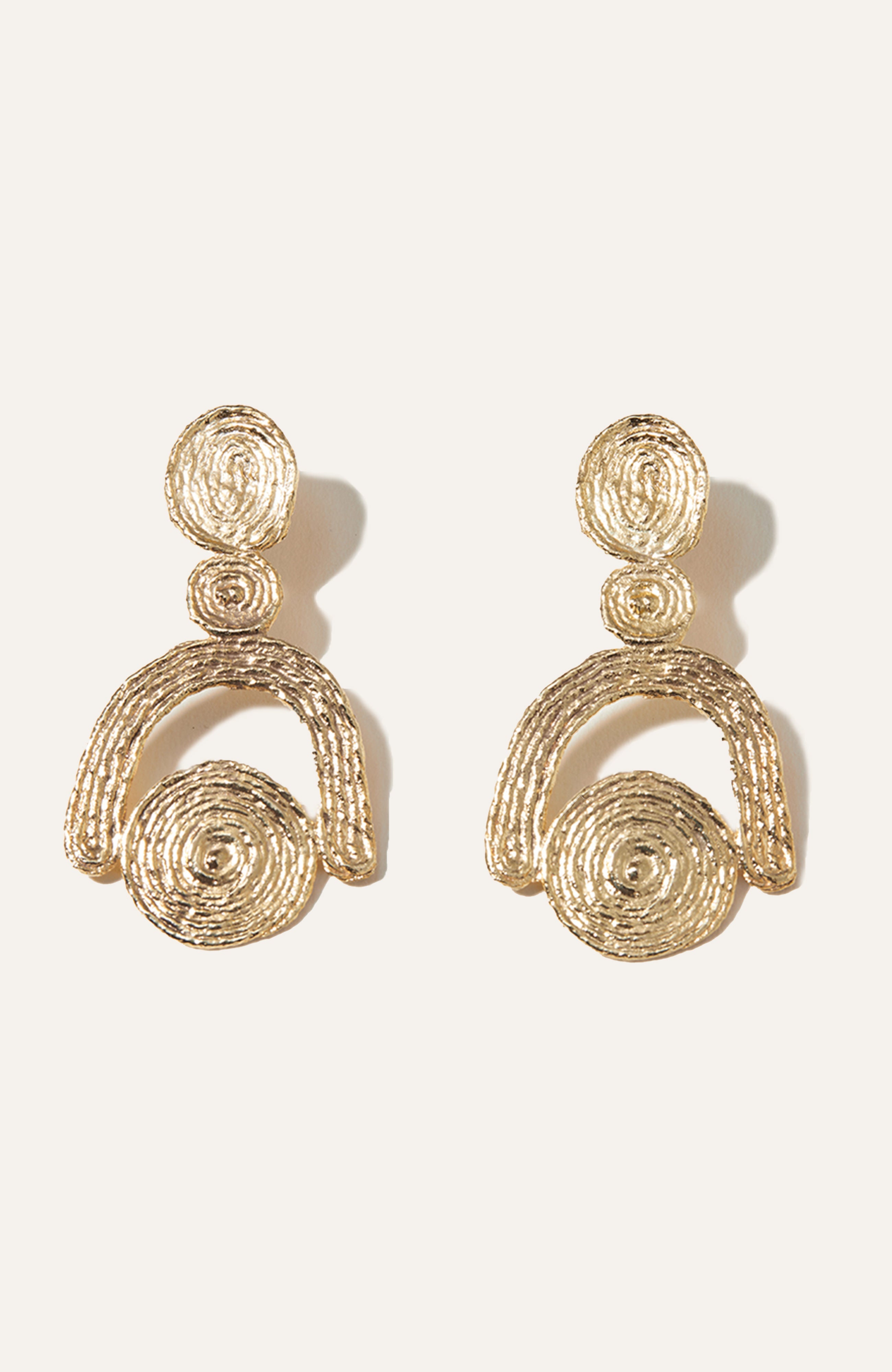 Frida Earrings - 14K Gold Plate