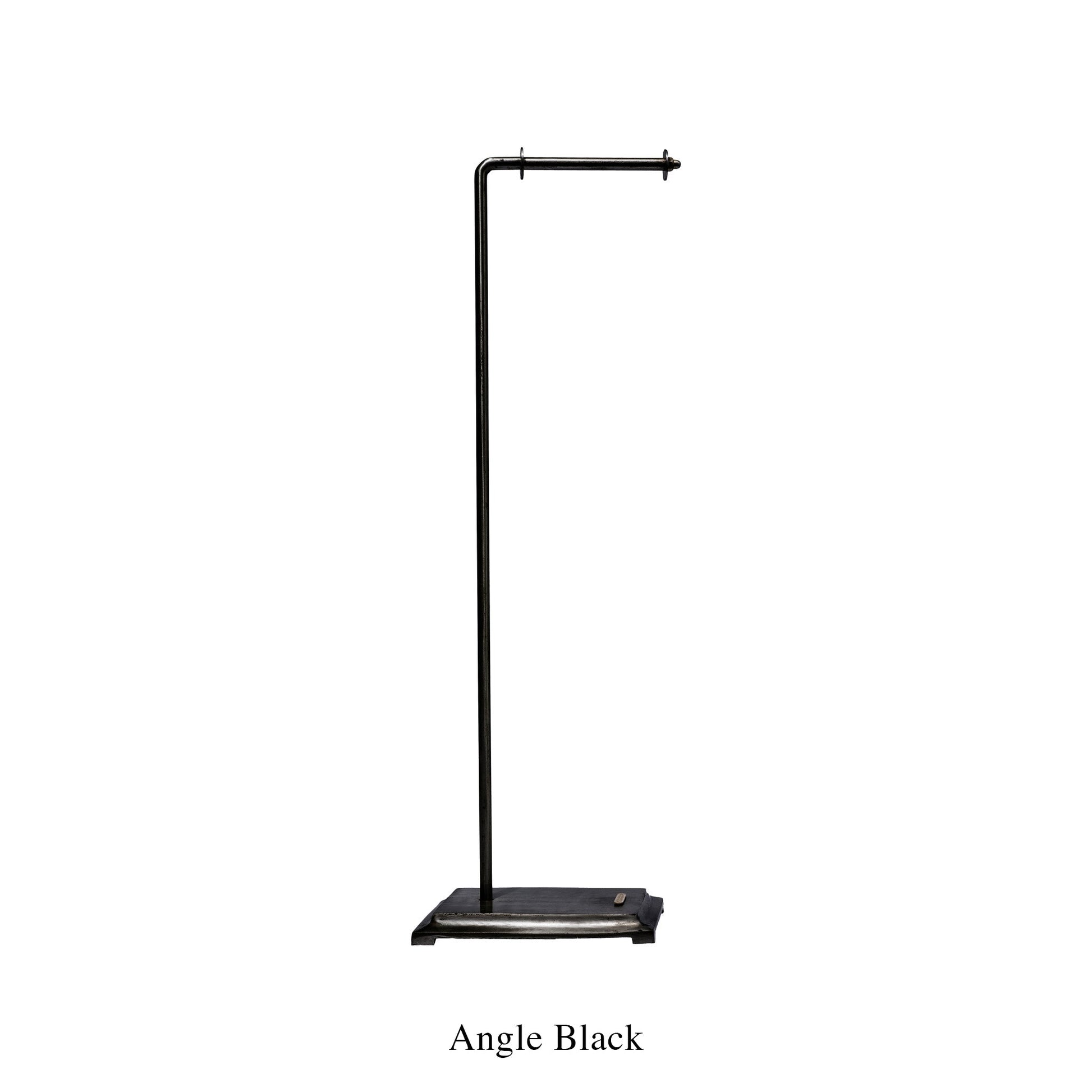 Toilet Paper Holder Angle Black Design By Puebco 1