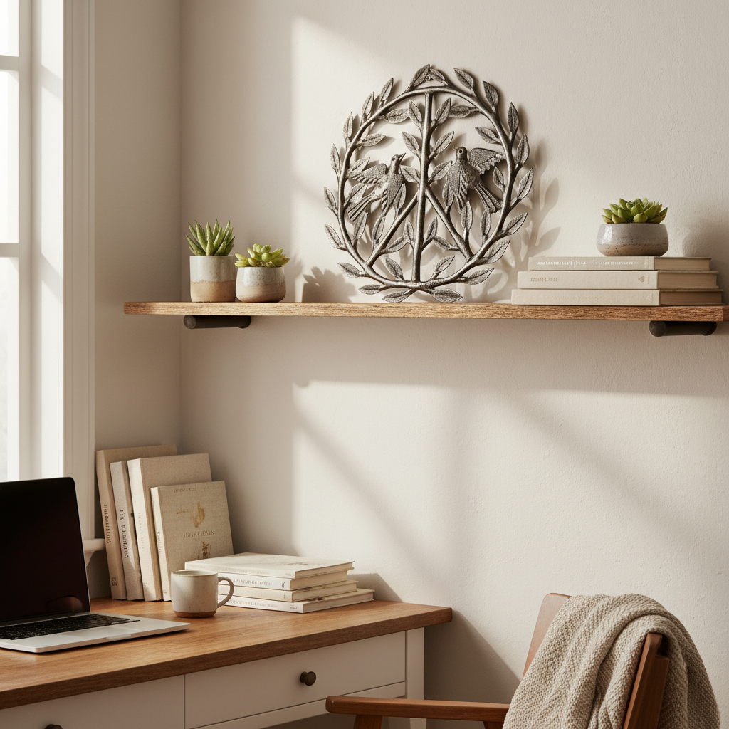SM286 Lifestyle 2 - Home Office Shelf
