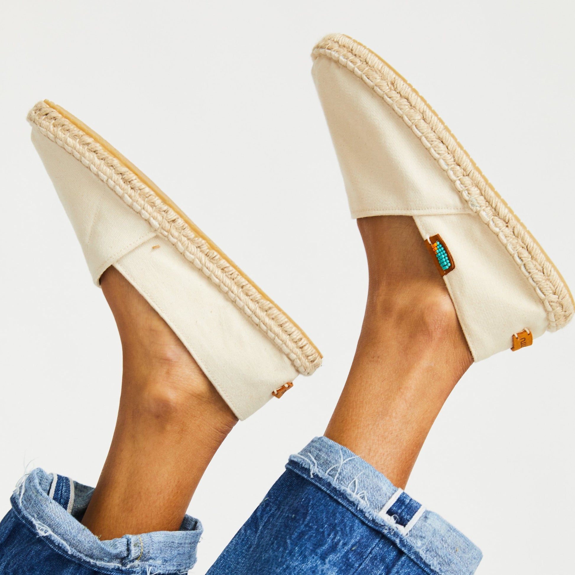 White Espadrilles