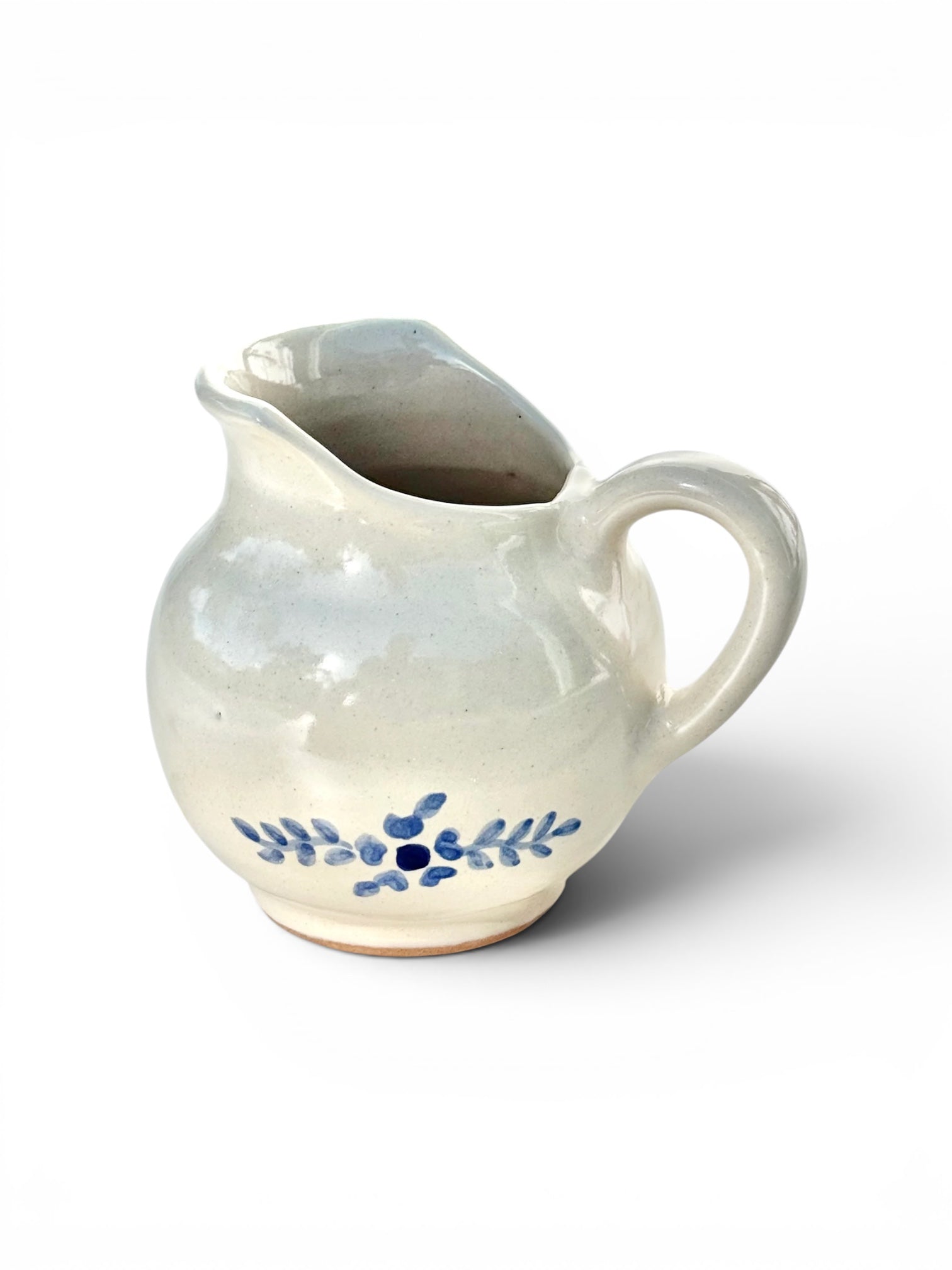 Hand-painted Margot Creamer, Blue