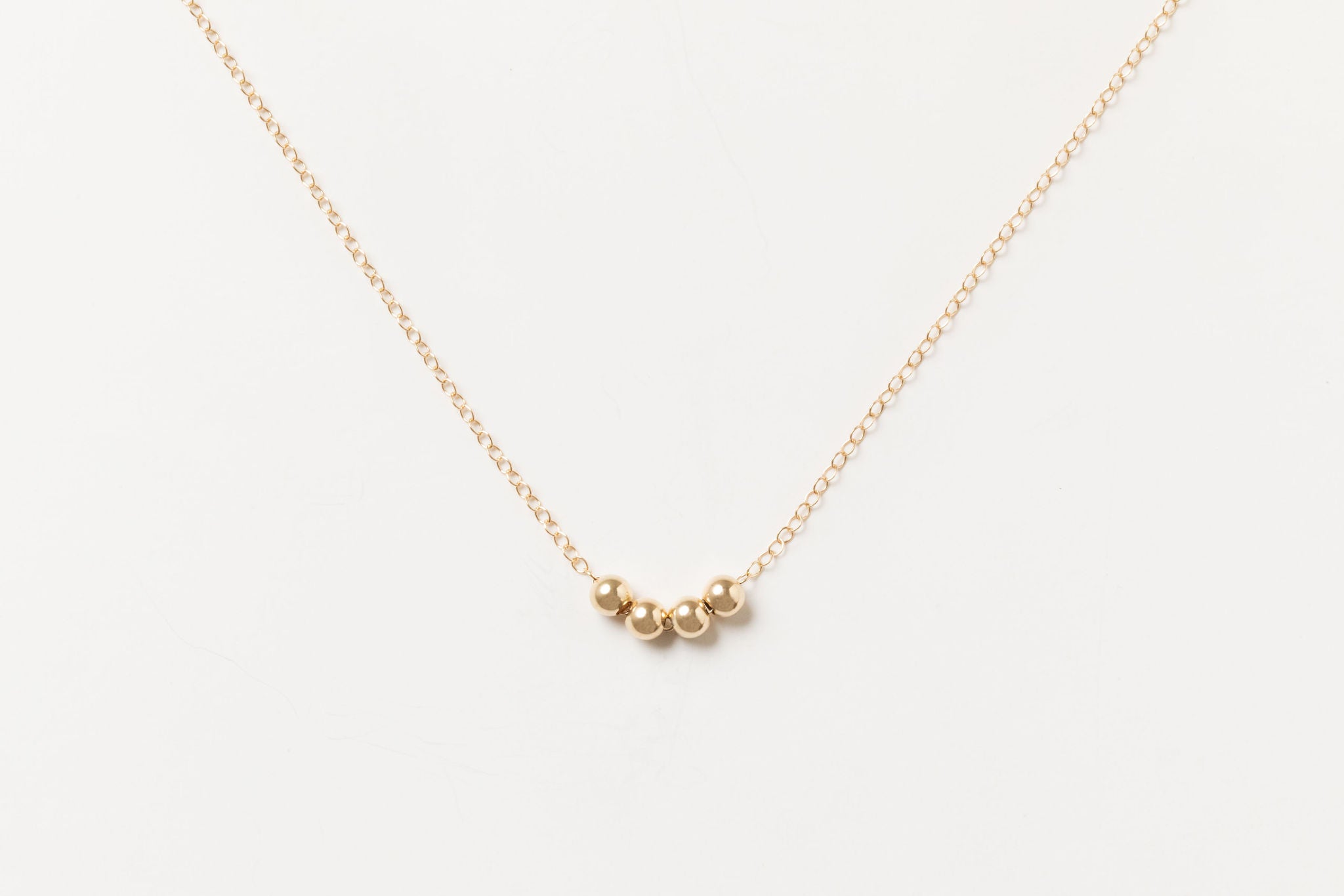 Sphere Necklace | Gold Fill