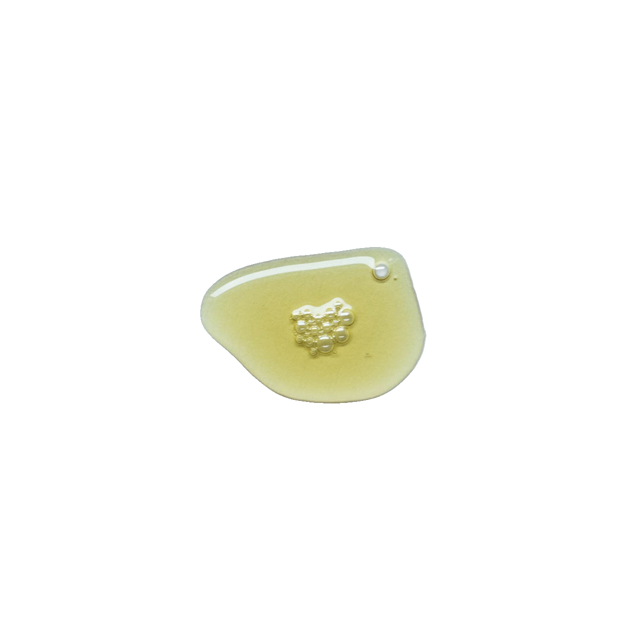 Golden drop of Merigold Hydrate & Glow Facial Oil — lightweight nourishing face oil texture for dewy complexion