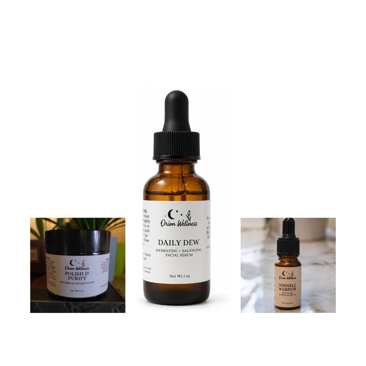 Polished Glow Ritual by Orion Wellness on a white background