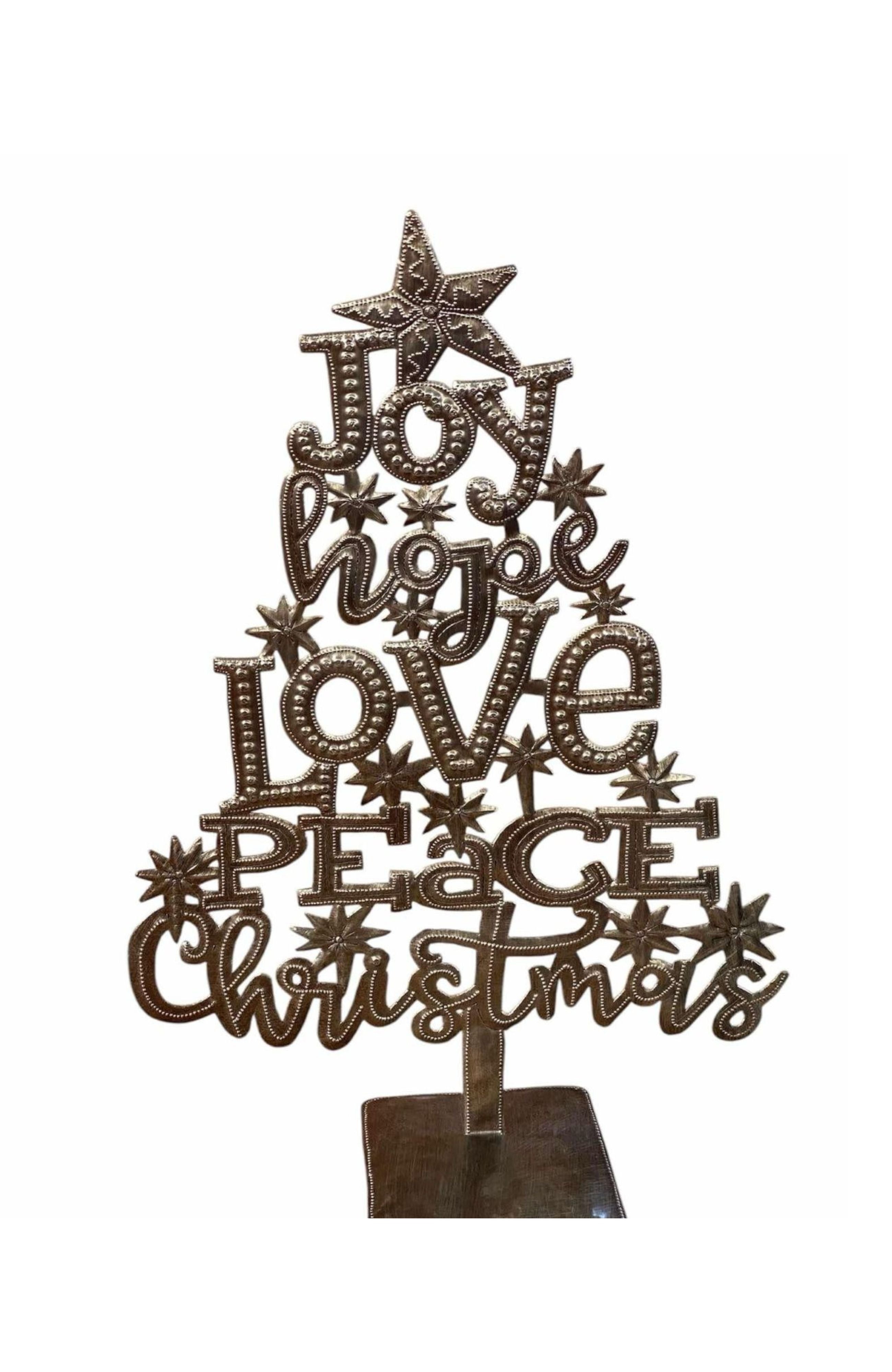 Inspirational Metal Tree
