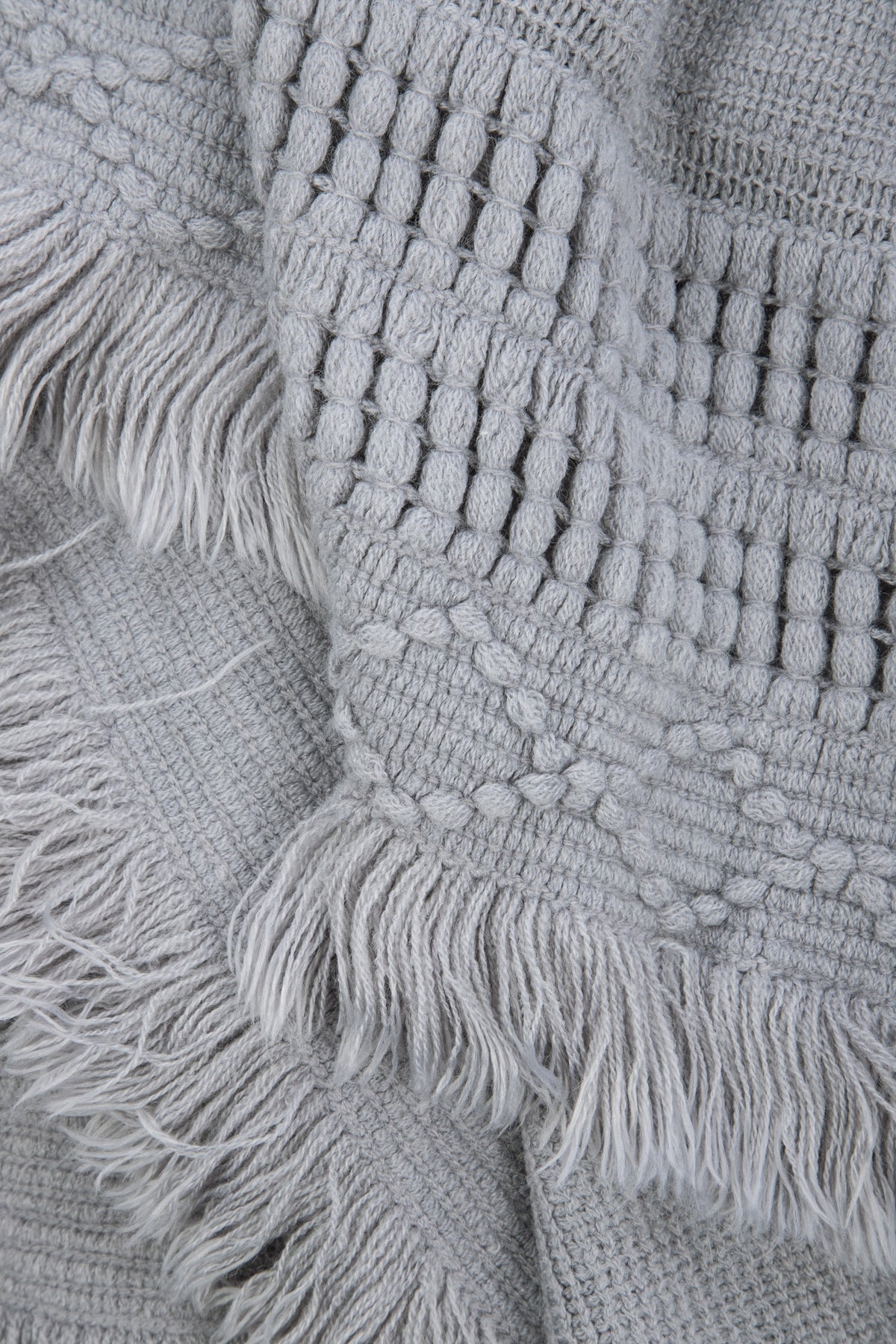 Fringed Trim Kimono