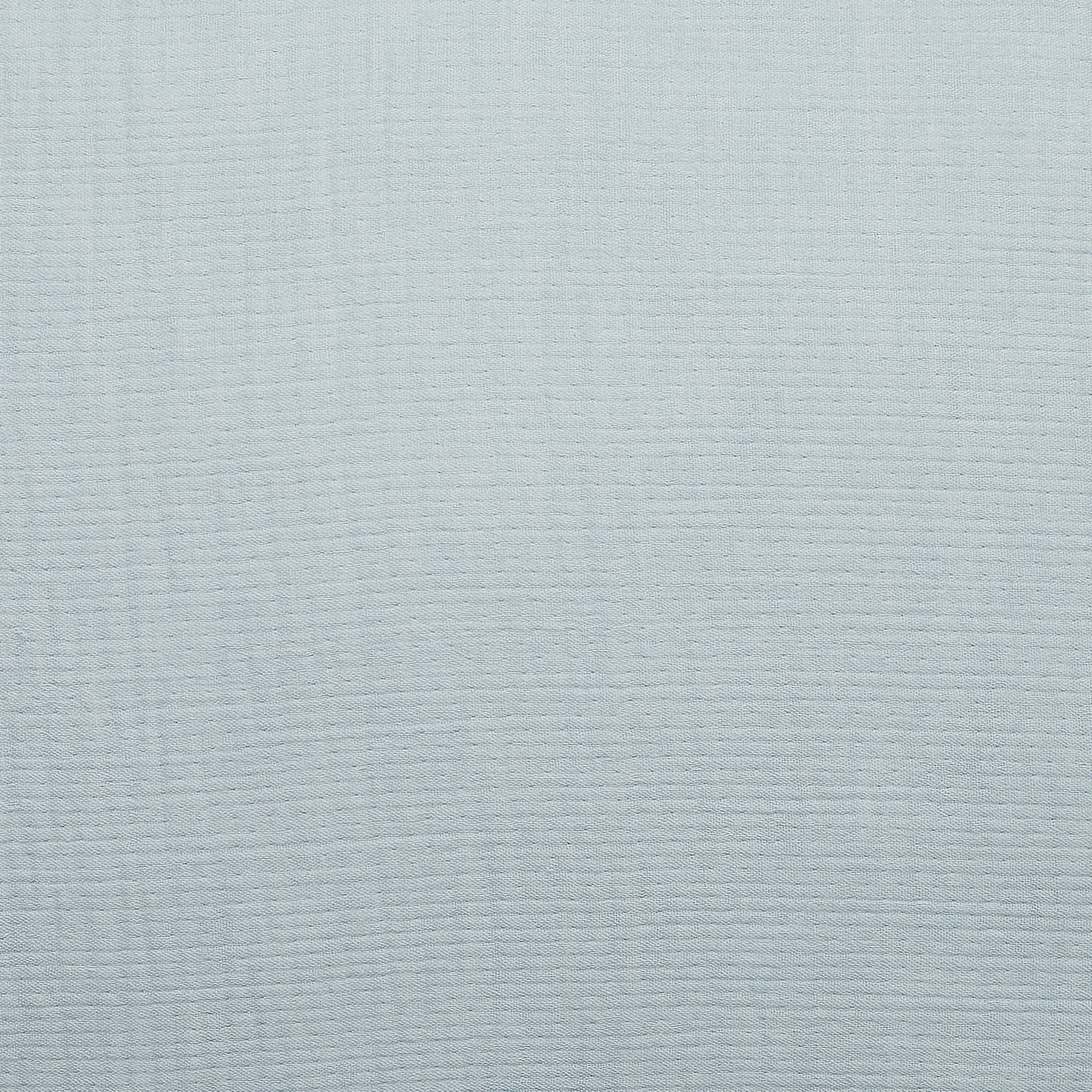 DT-050-9092_11|Full view of light blue crinkled cotton duvet cover fabric texture, showcasing soft, comfortable, natural bedding material.