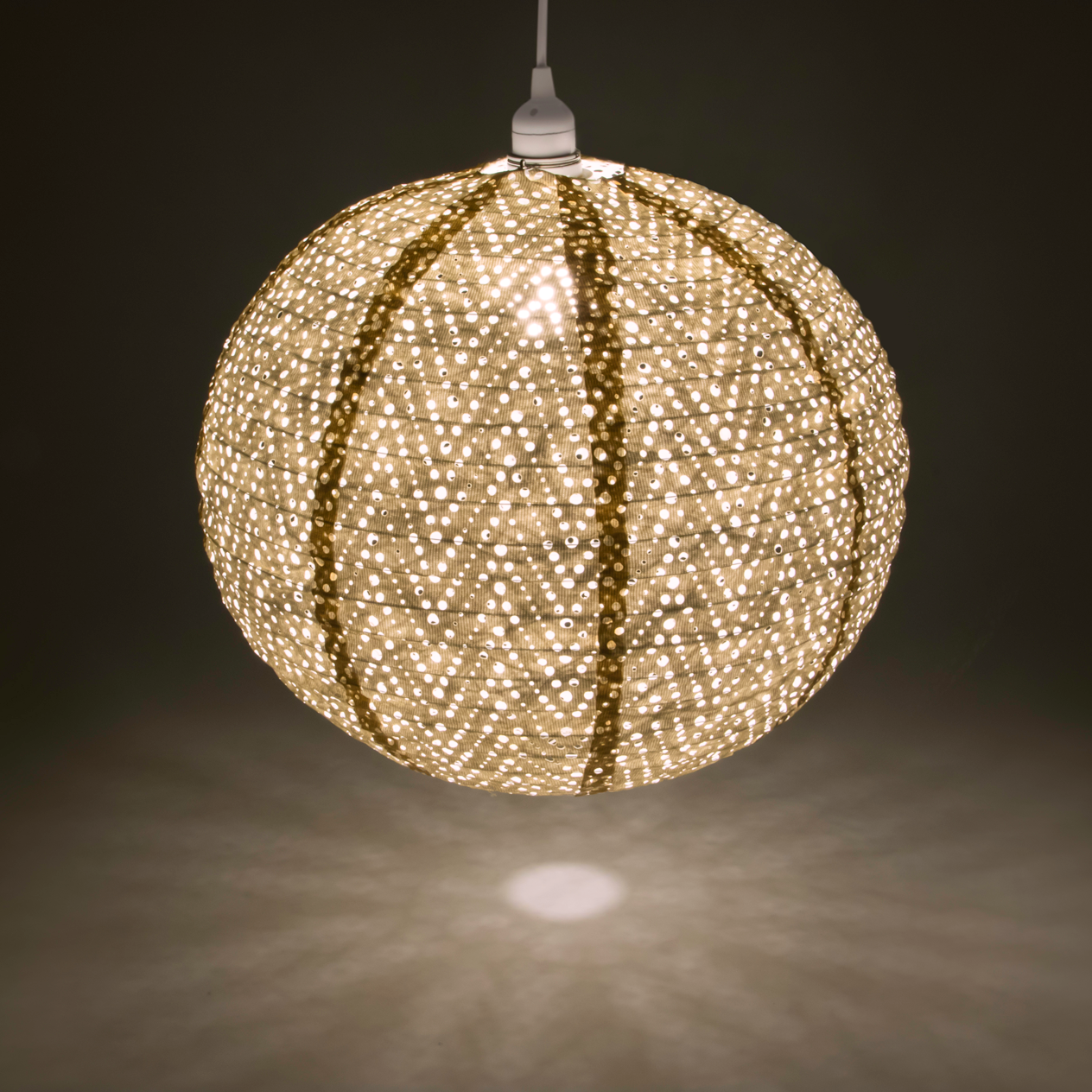 Soji Stella Nova Indoor Outdoor Tyvek Pendant Lamp pattern