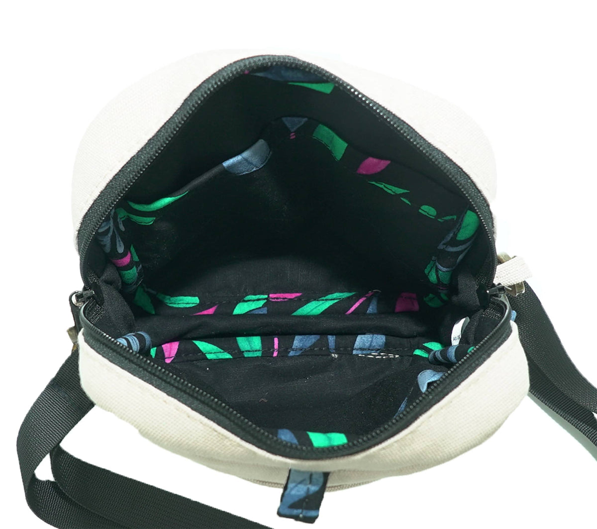 Rozi Canvas Crossbody Bag 2L #color_sand-white