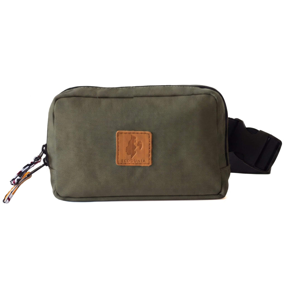 Canvas Crossbody Belt Bag Pouch, The Everywhere Belt Bag #color_green