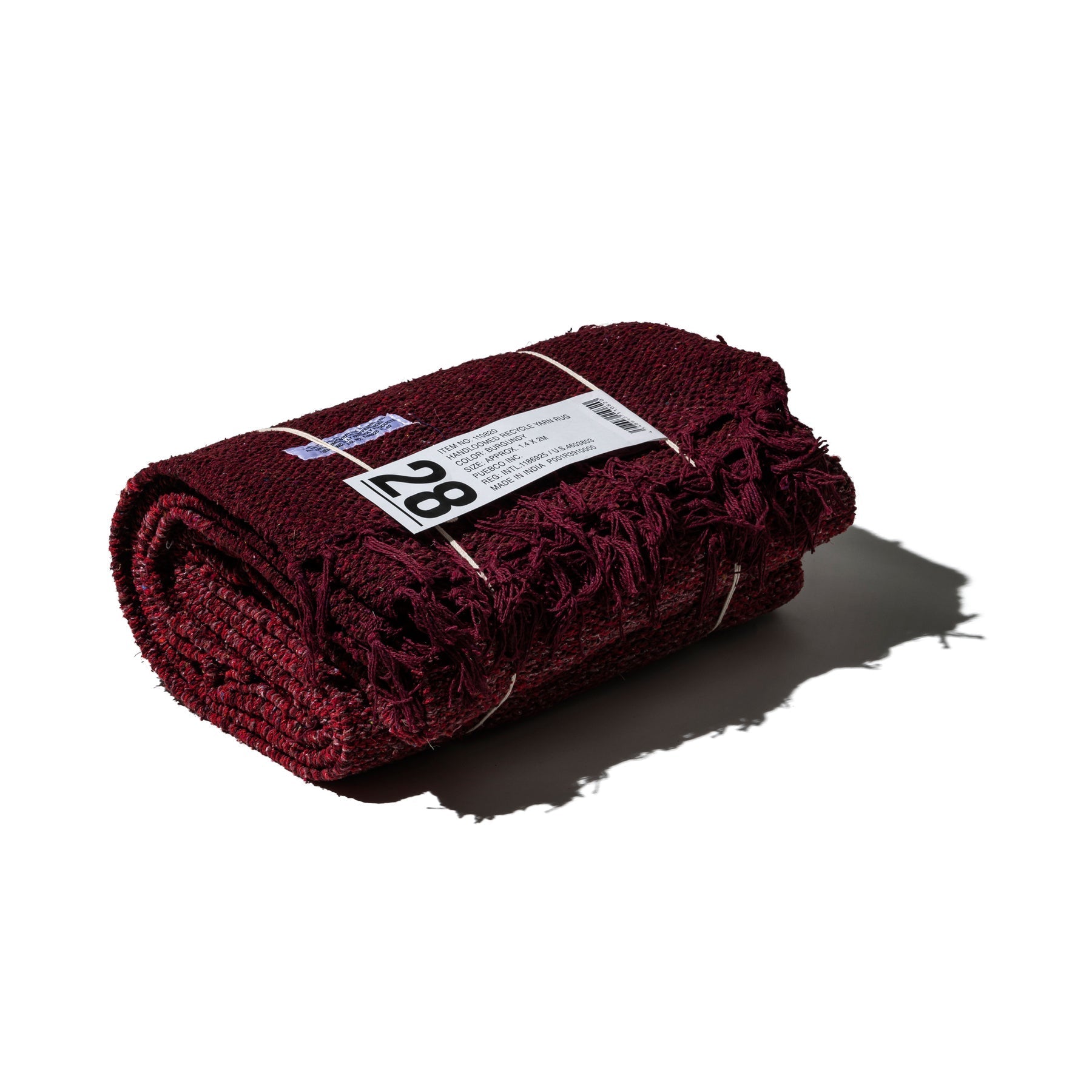 Handloomed Recycle Yarn Rug 2