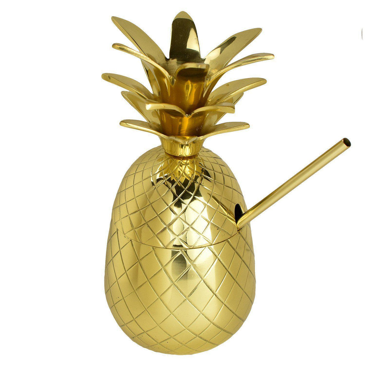 The Royal Hawaiian Pineapple Tumbler (27 Ounce)-Home Gifts-Prince of Scots-810032751760-PineGold9-Prince of Scots