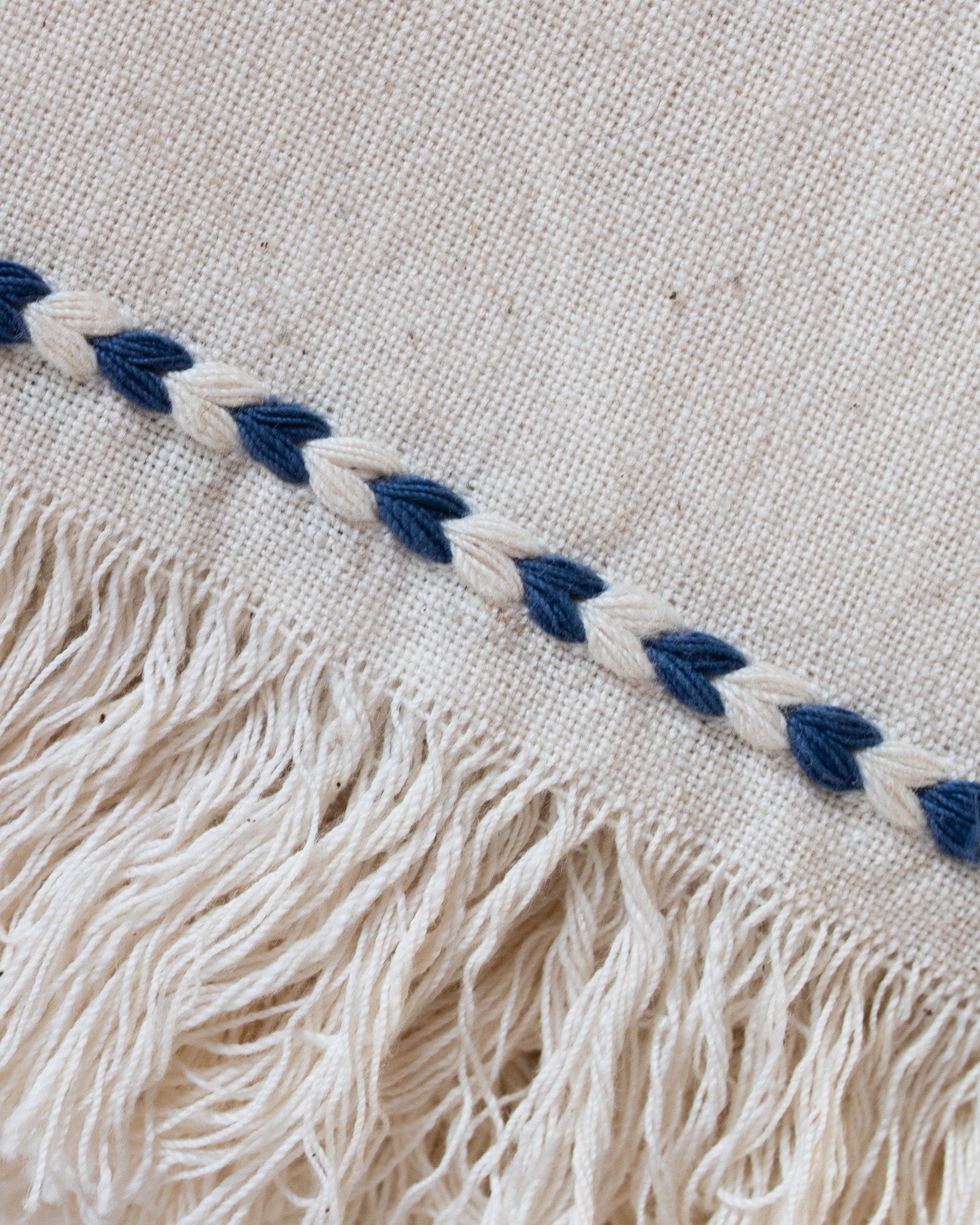Chambray Braid Detail Napkin - Thumbnail 3