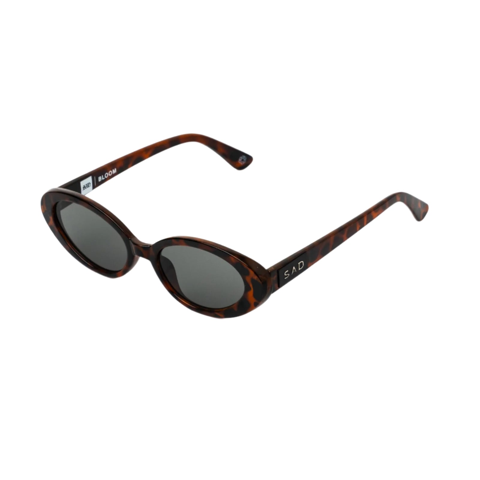 Sad Eyewear Bloom oval sunglasses in tortoise with UV protection lenses