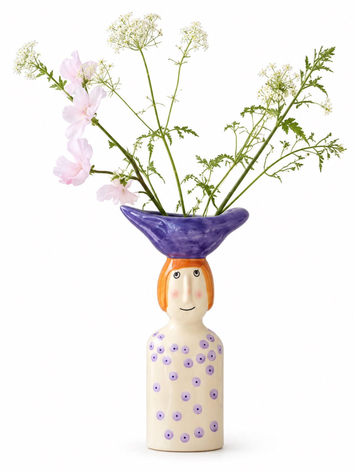 Couple Ceramic Flower Vase