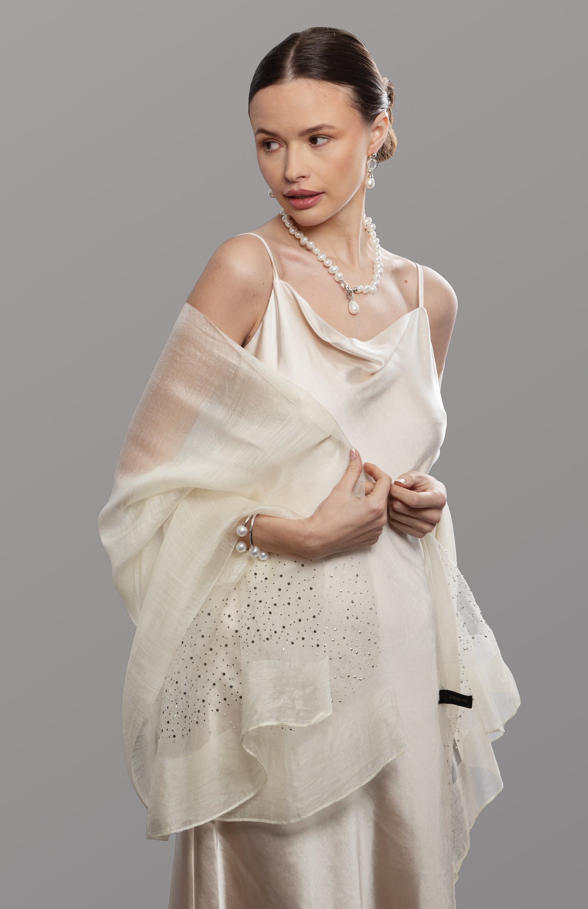 Star Gazer Scarf - Ivory